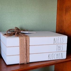 RAE DUNN Kitchen Book Decor